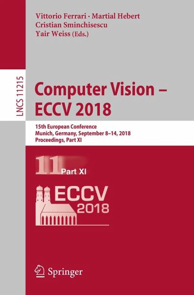 Computer Vision - ECCV 2018 (eBook, PDF)
