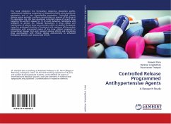 Controlled Release Programmed Antihypertensive Agents