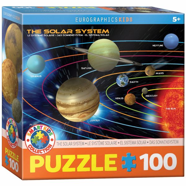 Eurographics 6100-1009 - Das Sonnensystem , Puzzle, 100 Teile Eurographics 6100-1009 - Das Sonnensystem , Puzzle, 100 Teile
