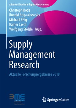 Supply Management Research (eBook, PDF)