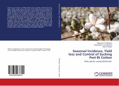 Seasonal Incidence, Yield loss and Control of Sucking Pest Bt Cotton