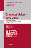 Computer Vision - ECCV 2018 (eBook, PDF)