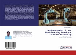 Implementation of Lean Manufacturing Practice In Automotive Industry