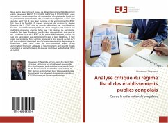 Cover Analyse critique du régime fiscal des établissements publics congolais