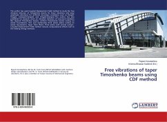 Free vibrations of taper Timoshenko beams using CDF method - Korabathina, Rajesh