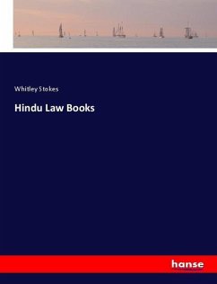 Hindu Law Books - Stokes, Whitley