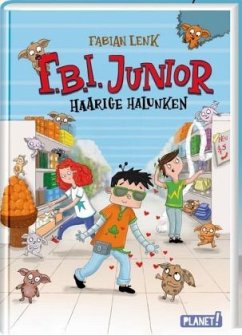 Cover Haarige Halunken / F.B.I. junior Bd.2