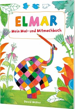 Elmar: Mein Mal- und Mitmachbuch - McKee, David