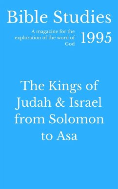Bible Studies 1995 - The Kings of Judah and Israel from Solomon to Asa (eBook, ePUB) - Press, Hayes