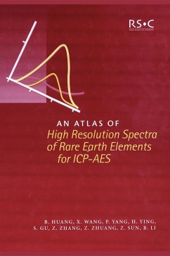 An Atlas of High Resolution Spectra of Rare Earth Elements for Icp-AES - Huang, Benli; Ying, Hai; Yang, Pengyuan; Wang, Xiaoru; Gu, Sheng; Zhang, Zhigang; Zhuang, Zhixia; Sun, Zhenhua; Li, Bing