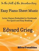In the Hall of the Mountain King Peer Gynt Easy Piano Sheet Music (fixed-layout eBook, ePUB)