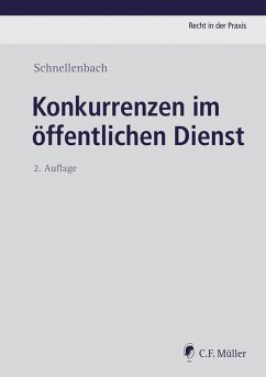 Konkurrenzen im öffentlichen Dienst (eBook, ePUB) - Schnellenbach, Helmut