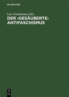 Der >gesäuberte< Antifaschismus (eBook, PDF)