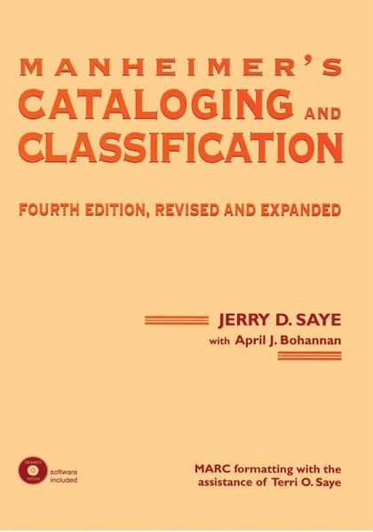 Manheimer's Cataloging and Classification, Revised and Expanded (eBook, PDF)