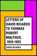 Letters of David Ricardo to Thomas... - Bild 1