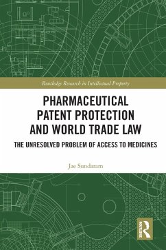 Cover Pharmaceutical Patent Protection and World Trade Law (eBook, PDF)
