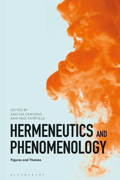 Cover Hermeneutics and Phenomenology (eBook, ePUB)