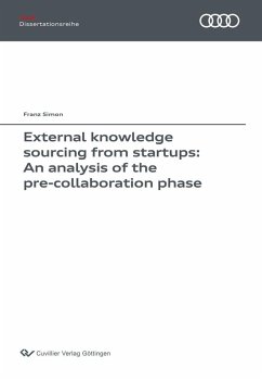 External knowledge sourcing from startups: An analysis of the pre-collaboration phase (eBook, PDF) - Simon, Franz
