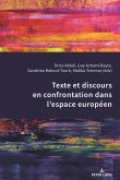 Texte et discours en confrontation dans l'espace europeen (eBook, ePUB)
