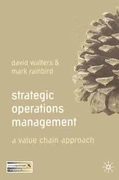 Strategic Operations Management (eBook, PDF) - Walters, David; Rainbird, Mark
