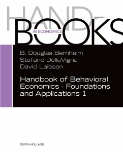 Cover Handbook of Behavioral Economics - Foundations and Applications 1 (eBook, ePUB)