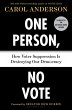 One Person, No Vote (eBook, ePUB) - Bild 1