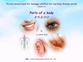 Picture sound book for teenage children for learning Chinese words related to Parts of a body (fixed-layout eBook, ePUB)