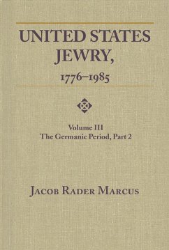 Cover United States Jewry, 1776-1985 (eBook, ePUB)