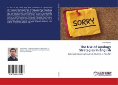 The Use of Apology Strategies in English - Saleem, Tahir
