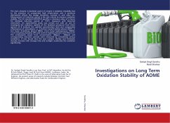 Investigations on Long Term Oxidation Stability of AOME