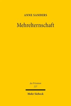 Mehrelternschaft (eBook, PDF) - Sanders, Anne