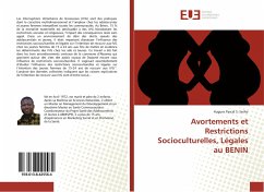 Avortements et Restrictions Socioculturelles, Légales au BENIN - Setho, Hugues Pascal S.