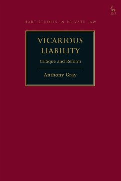 Vicarious Liability (eBook, PDF) - Gray, Anthony