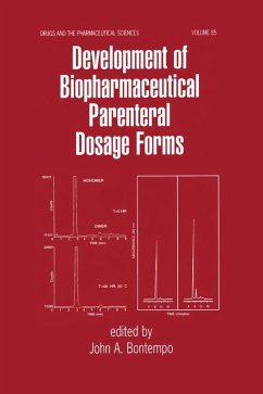 Cover Development of Biopharmaceutical Parenteral Dosage Forms (eBook, PDF)