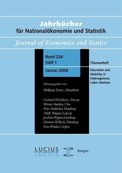 Education and Mobility in Heterogeneous Labor Markets (eBook, PDF)