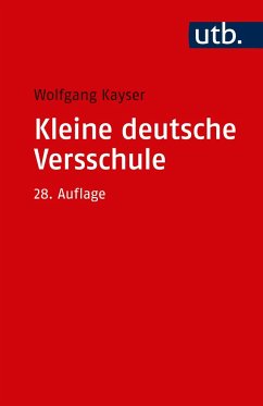 Kleine deutsche Versschule - Kayser, Wolfgang