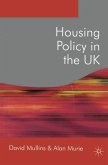 Housing Policy in the UK (eBook, PDF)