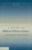 Guide to Biblical Hebrew Syntax (eBook, ePUB)