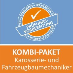 AzubiShop24.de Kombi-Paket Lernkarten Karosserie- und Fahrzeugbaumechaniker /in - Rung-Kraus, Michaela; Keßler, Zoe