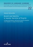 Accent and Identity in Learner Varieties of English (eBook, ePUB)