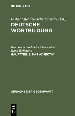 Cover Das Adjektiv (eBook, PDF)