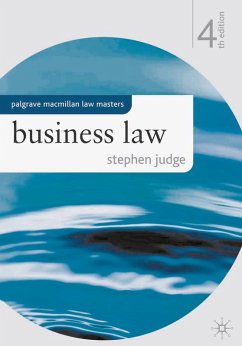 Business Law (eBook, PDF) - Judge, Stephen