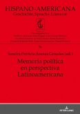 Memoria politica en perspectiva Latinoamericana (eBook, ePUB)