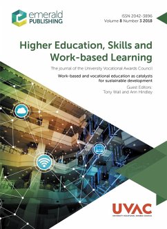 Cover Work-based and vocational education as catalysts for sustainable development (eBook, PDF)
