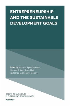Entrepreneurship and the Sustainable Development Goals (eBook, ePUB) Cover Entrepreneurship and the Sustainable Development Goals (eBook, ePUB)
