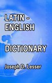 Latin / English Dictionary (eBook, ePUB)