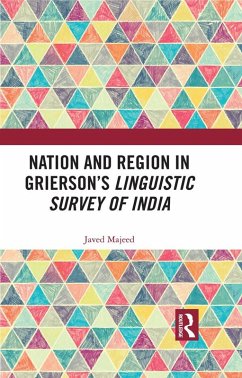Cover Nation and Region in Grierson's Linguistic Survey of India (eBook, PDF)