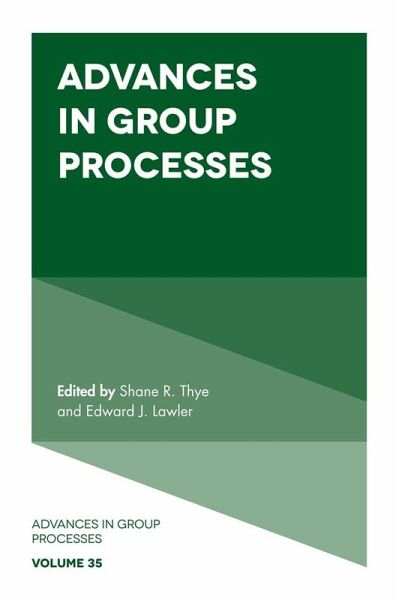 Advances in Group Processes (eBook, PDF)