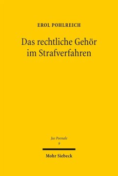Cover Das rechtliche Gehör im Strafverfahren (eBook, PDF)