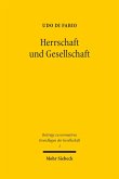 Herrschaft und Gesellschaft (eBook, PDF)